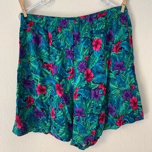 Vintage 80s-90s Floral shorts